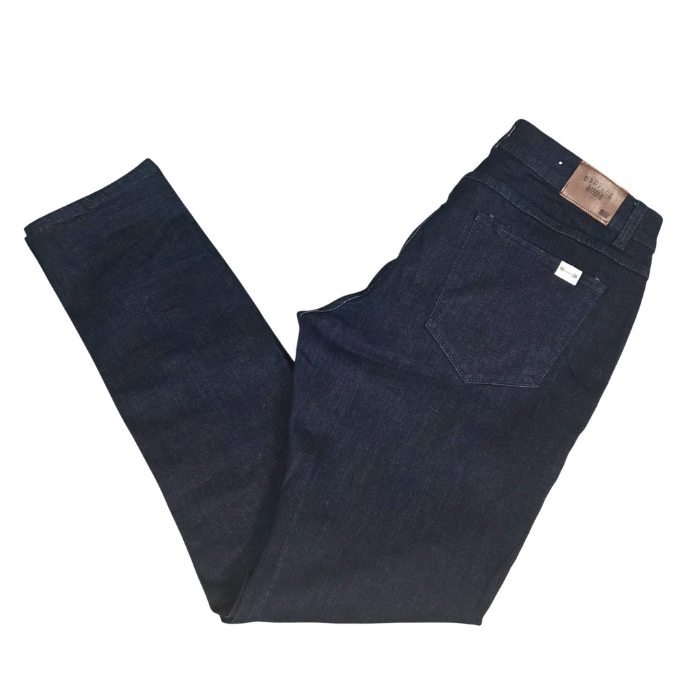 Barbell Apparel Jeans Mens 36x35 Blue Straight Athletic Stretch Denim Dark Wash